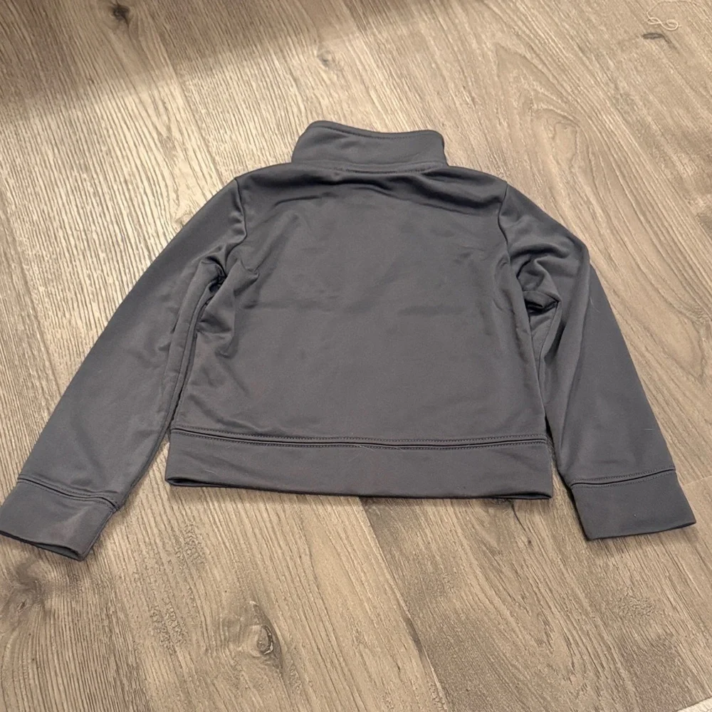 Nike Kids Charcoal gray Full-Zip Jacket